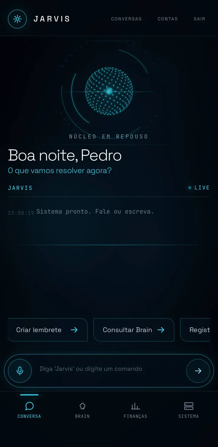 Tela 1 de Jarvis